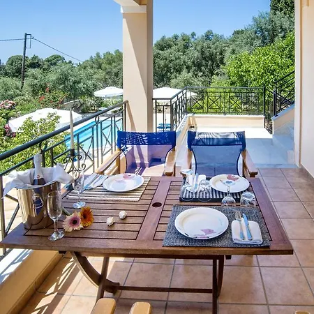 Galazio Sunset Villas Gaios Exterior photo